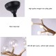 IQ2264 22 LIGHTS RETRO RESIN ANTLER CHANDELIER